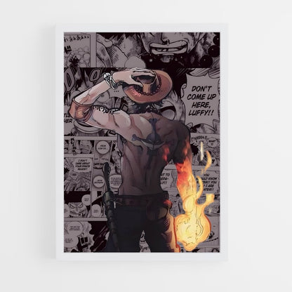 one-piece-20 cadre Blanc