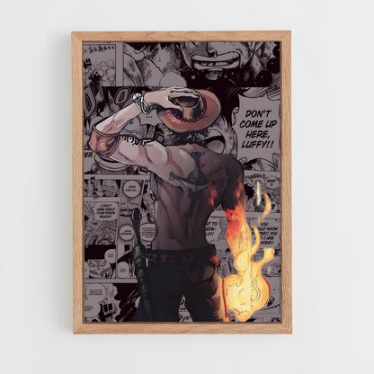 one-piece-20 cadre Bois clair
