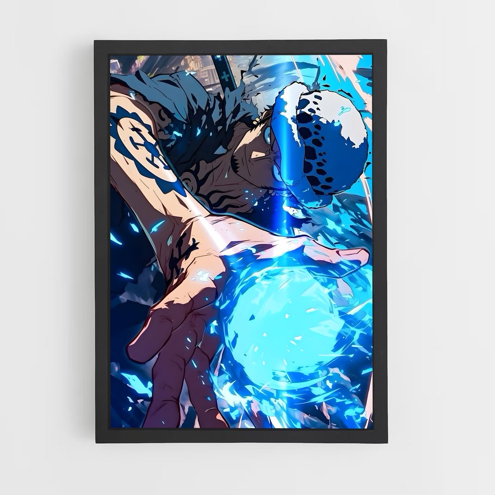 one-piece-24 cadre Noir