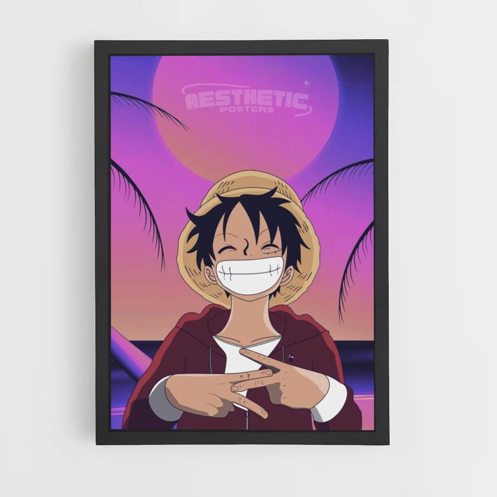 Poster Luffy Aesthetic