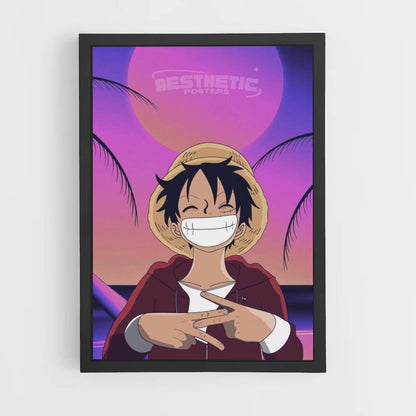 Poster Luffy Aesthetic