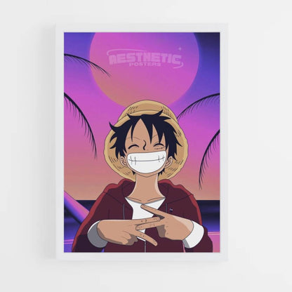 Poster Luffy Aesthetic