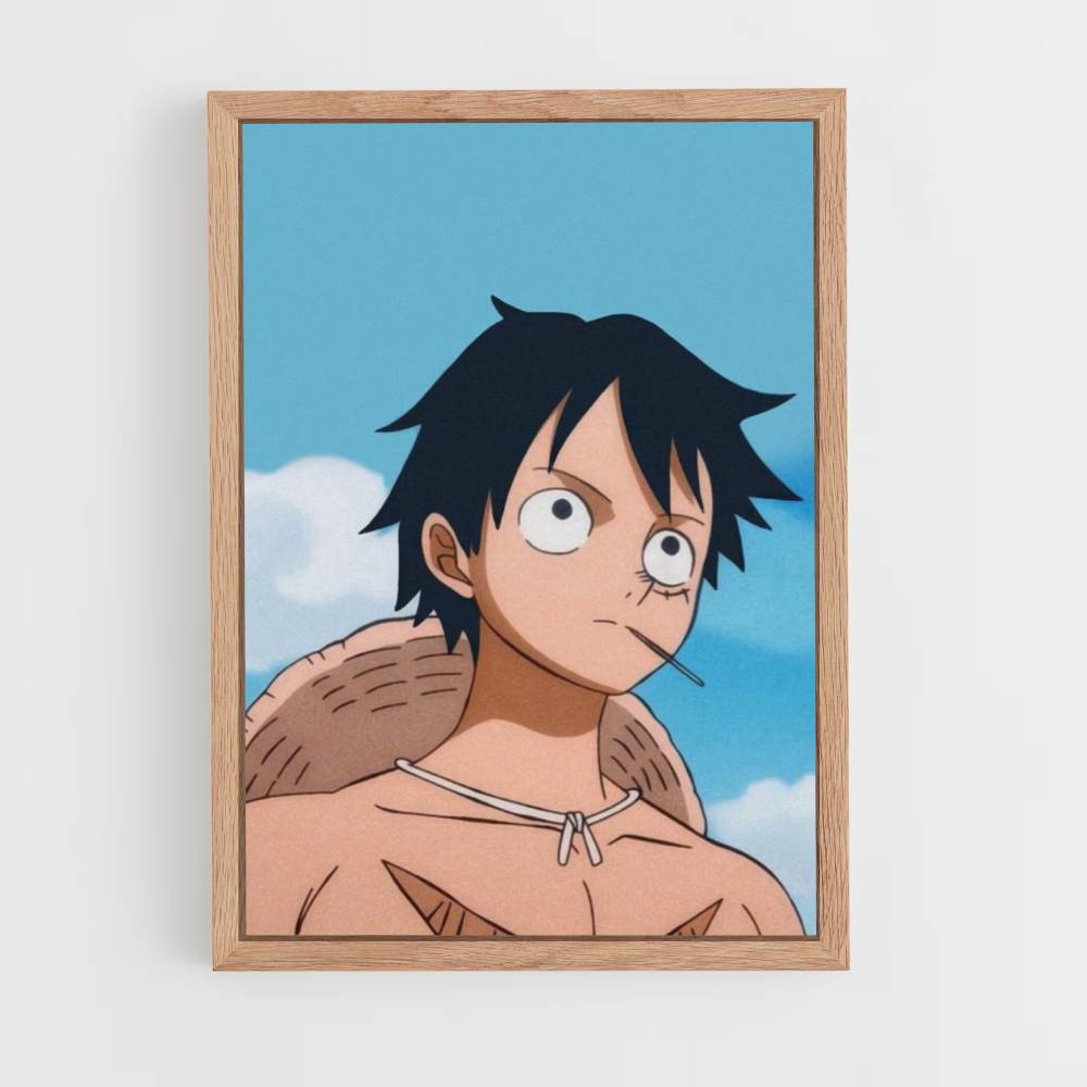 Poster Portrait de Luffy