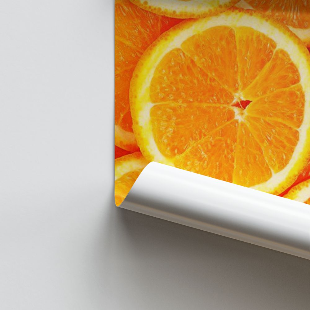 Poster Tranches d'Oranges