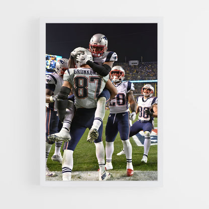 patriots-3 cadre Blanc