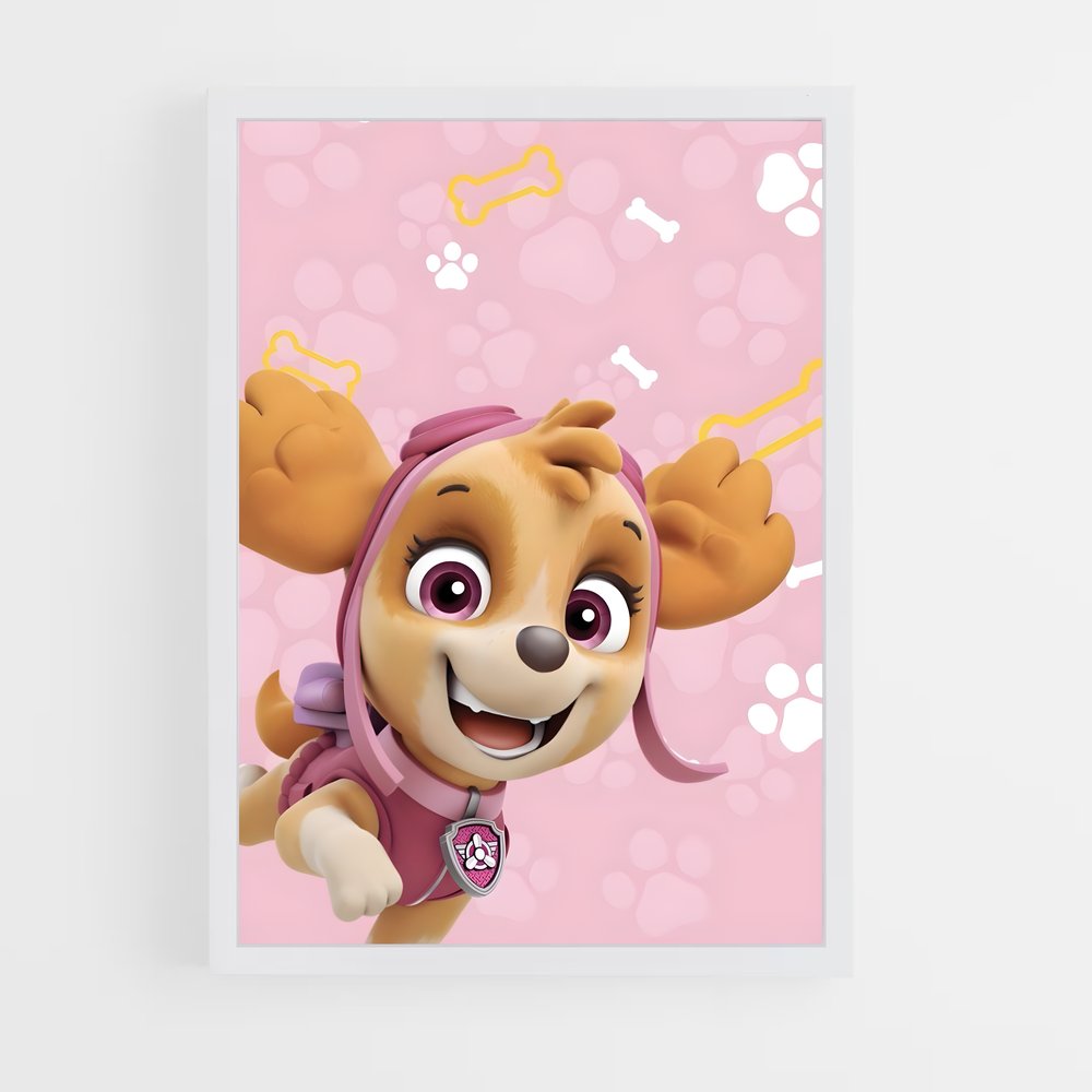 paw-patrol-11 cadre Blanc