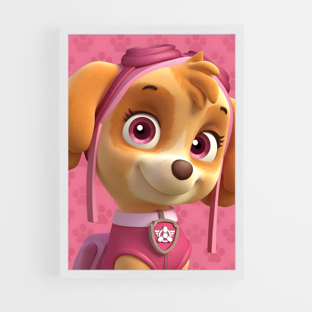 paw-patrol-17 cadre Blanc