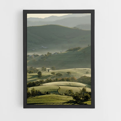 Poster Paysage Basque