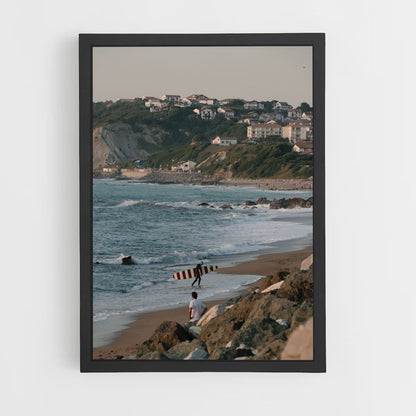 Poster Surf Basque