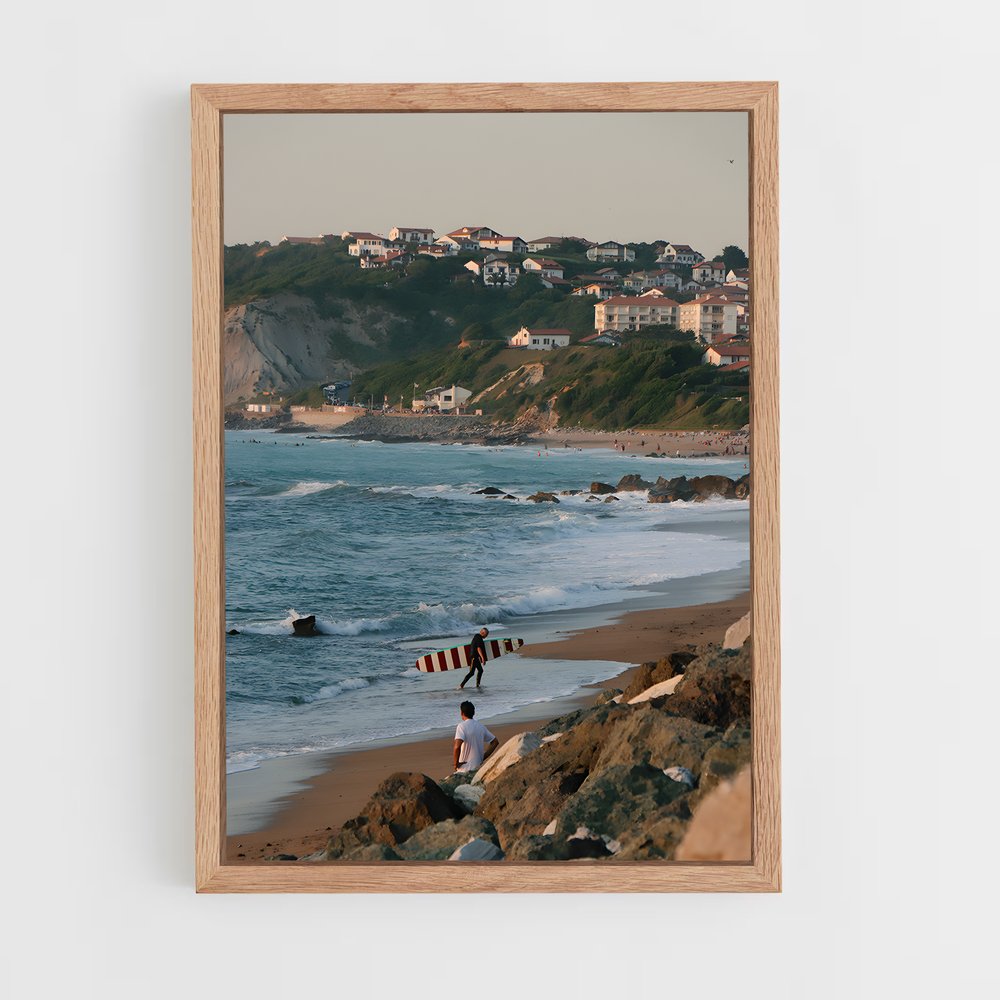 pays-basque-5 cadre Bois clair