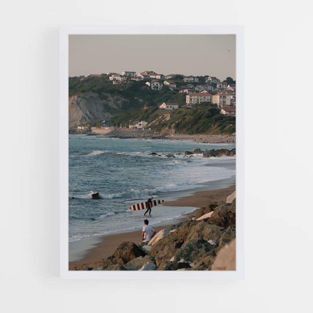 Poster Surf Basque