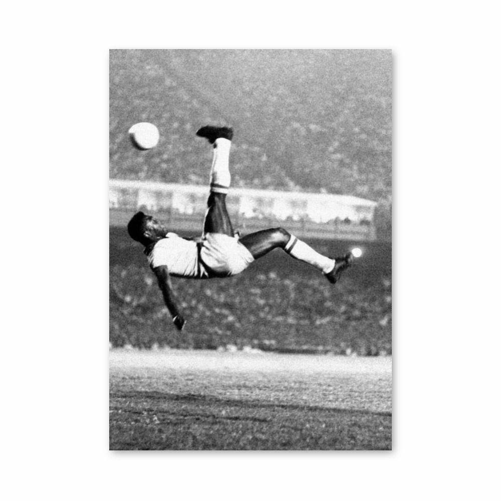 Poster Pelé Retournée Acrobatique