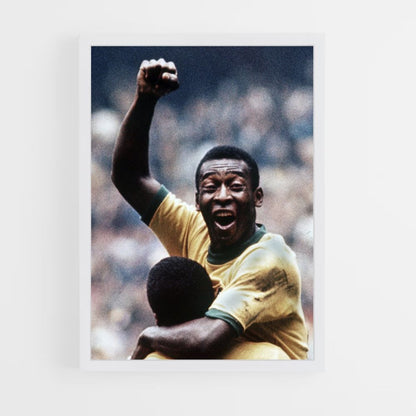 Poster Pelé Victoire