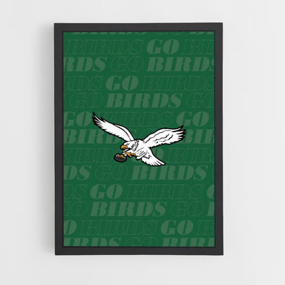 Poster Logo Philadelphia Eagles