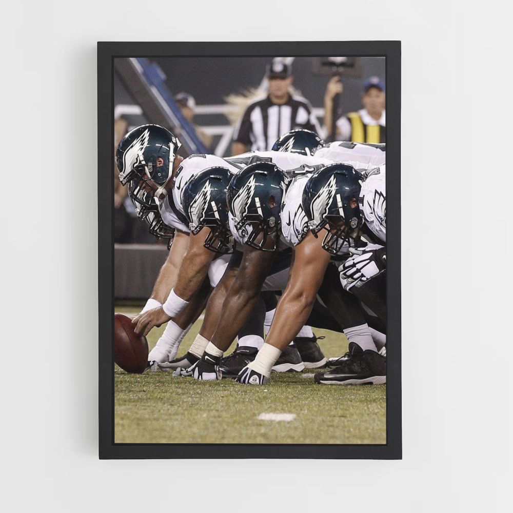 Poster Football US Eagles