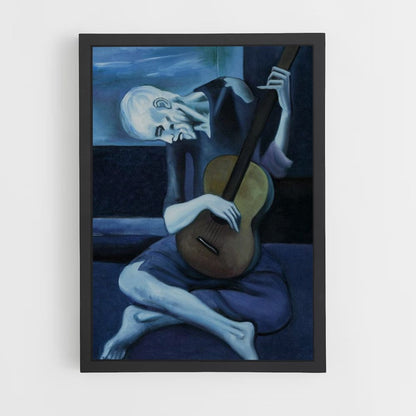 Poster Le Vieux Guitariste Aveugle