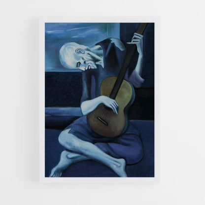 Poster Le Vieux Guitariste Aveugle