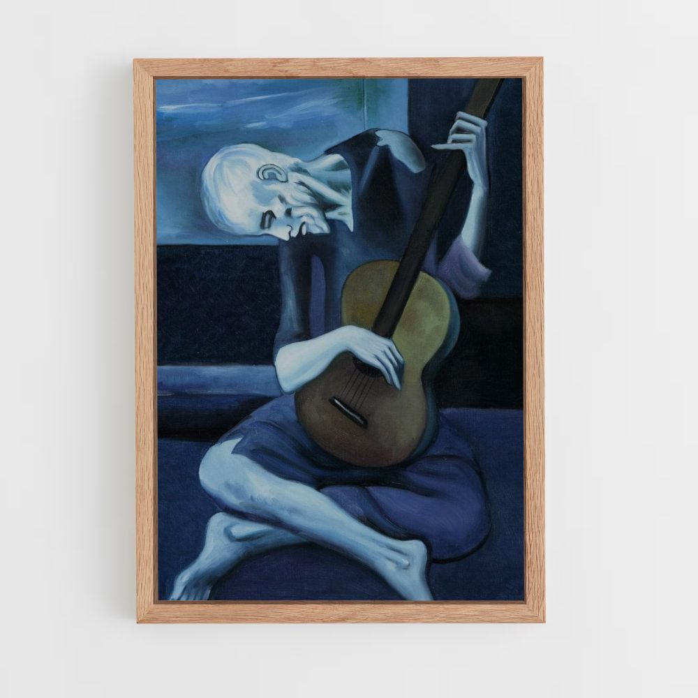 Poster Le Vieux Guitariste Aveugle