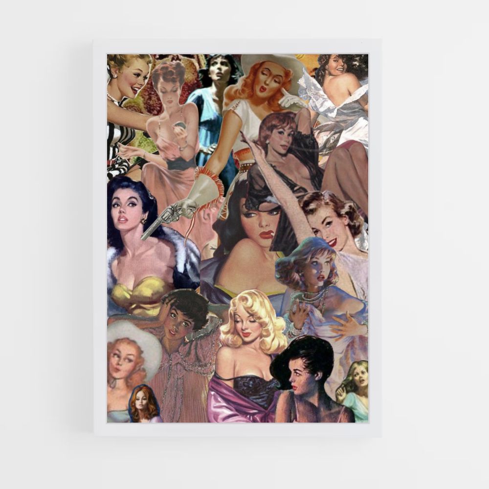 Poster Pin Up Collage