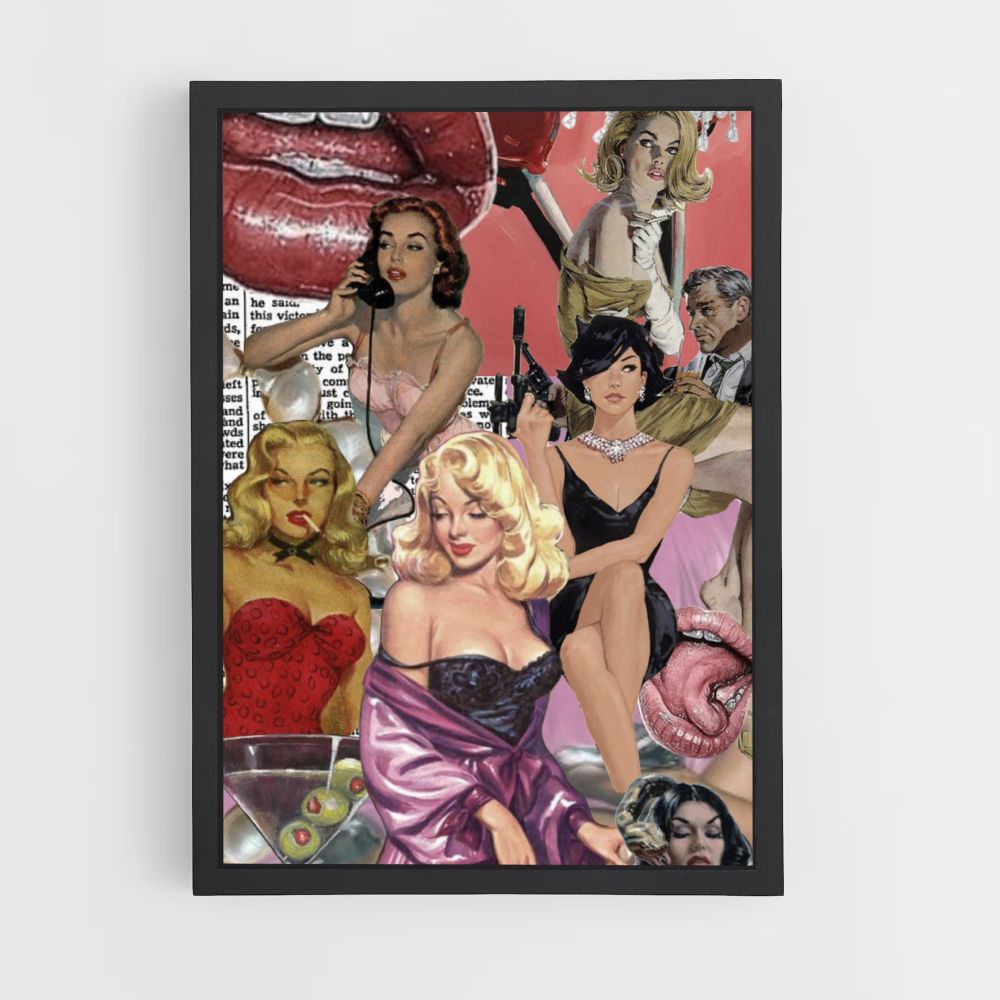 Affiche Pin Up Journal