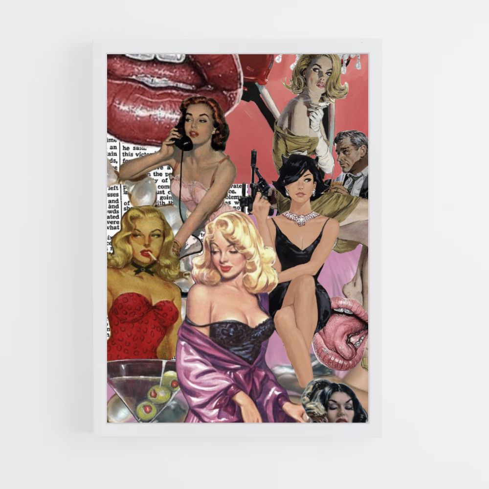 Affiche Pin Up Journal