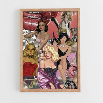 Affiche Pin Up Journal