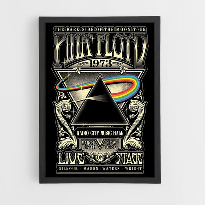pink-floyd-1 cadre Noir