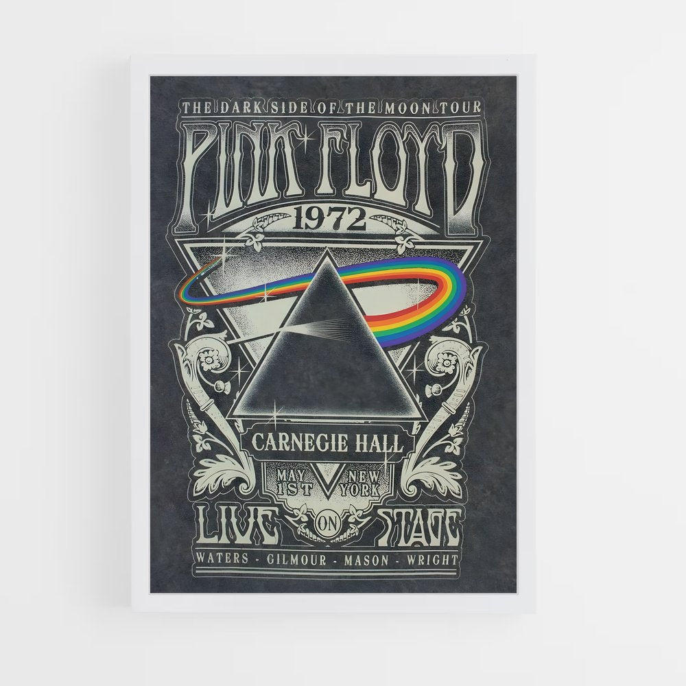 pink-floyd-12 cadre Blanc