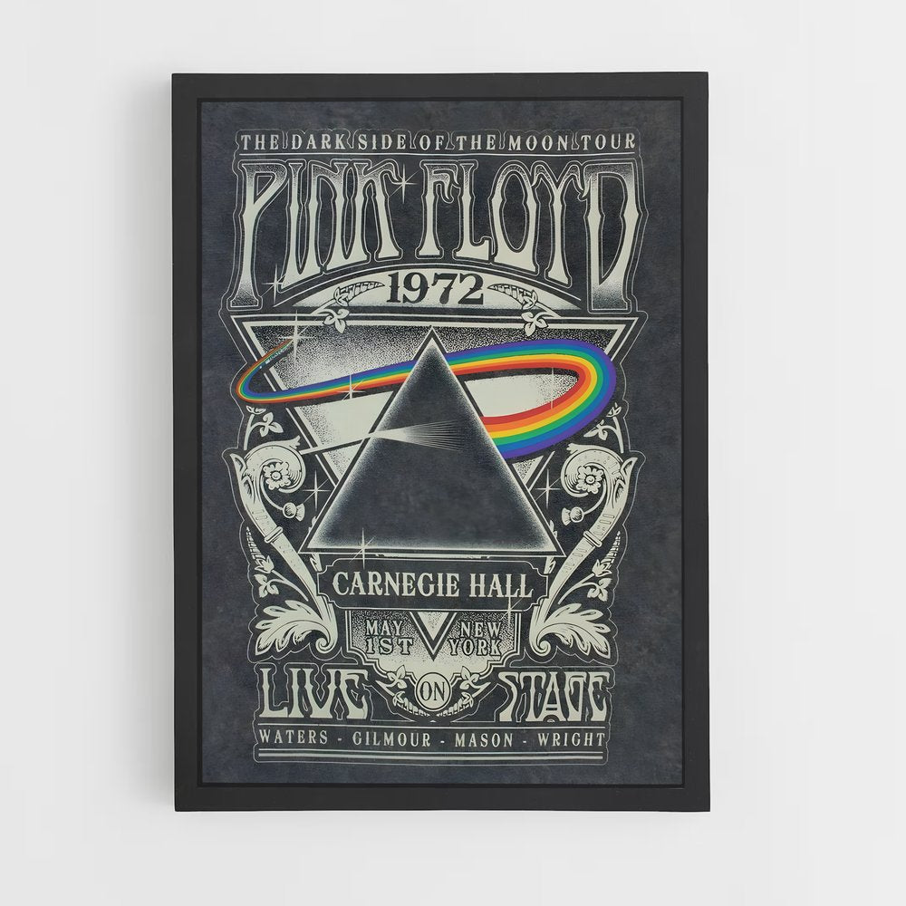 pink-floyd-12 cadre Noir