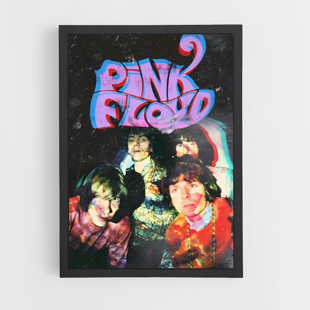 pink-floyd-13 cadre Noir