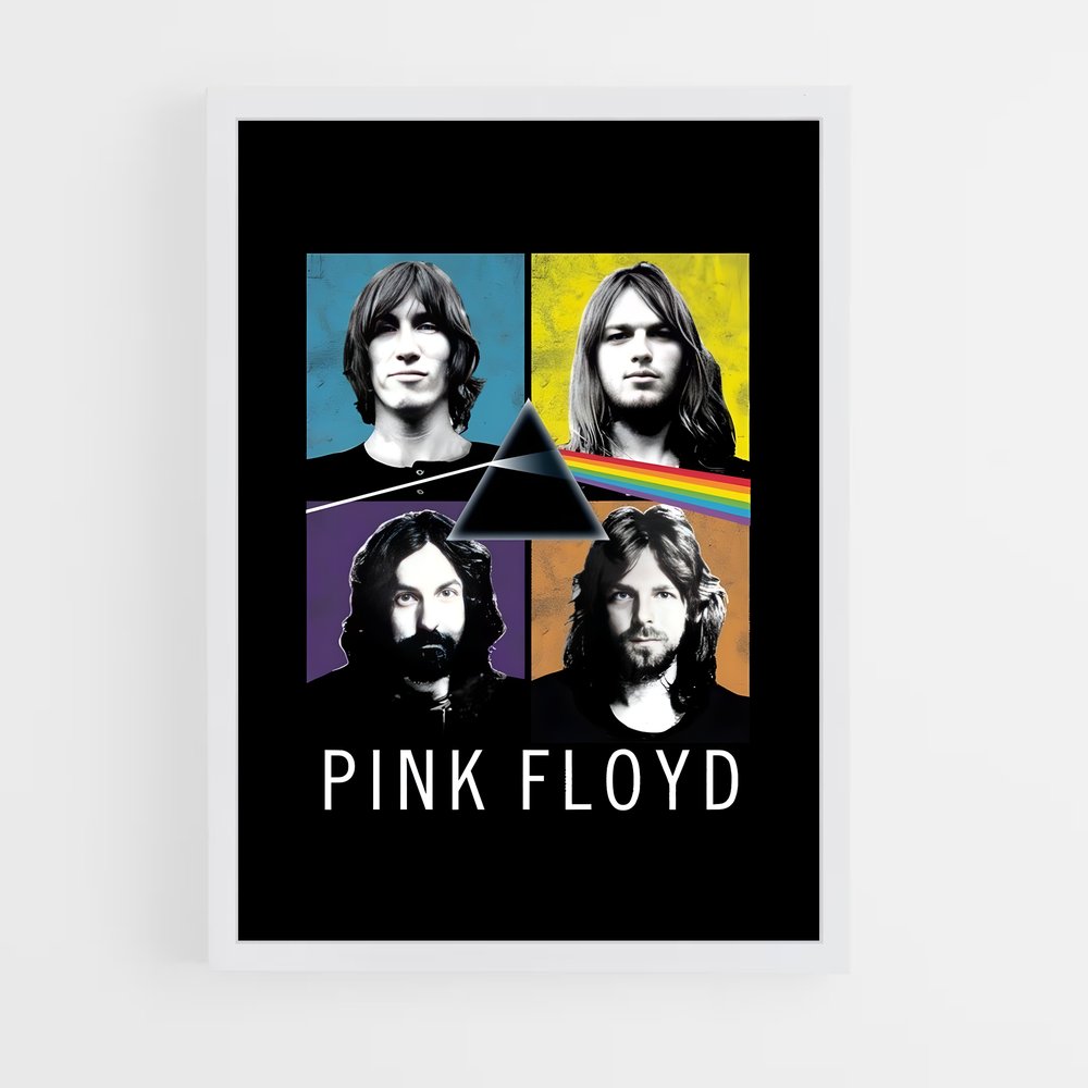 pink-floyd-2 cadre Blanc