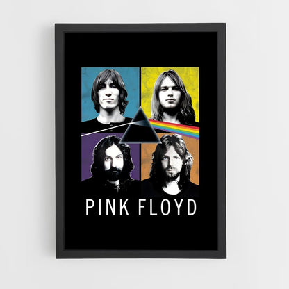 pink-floyd-2 cadre Noir