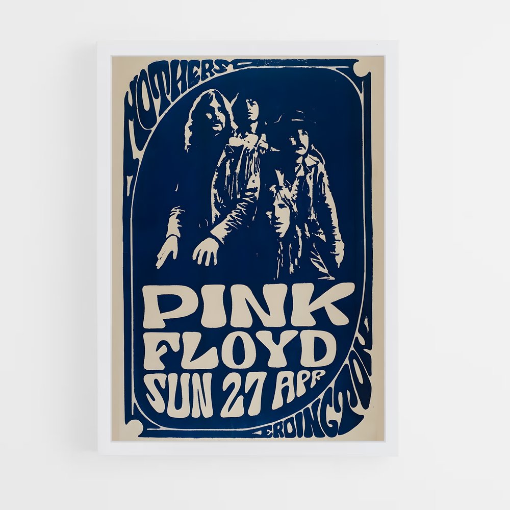 pink-floyd-4 cadre Blanc