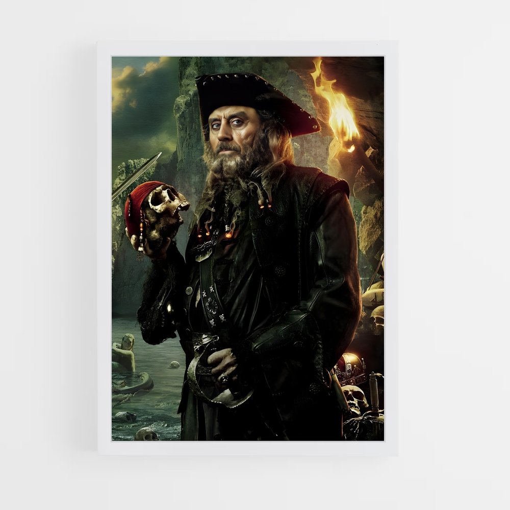 pirates-of-the-caribbean-4 cadre Blanc