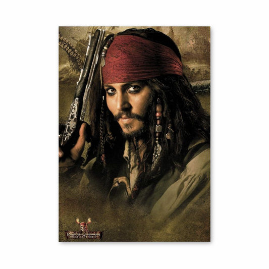 Poster Jack Sparrow Pistolet