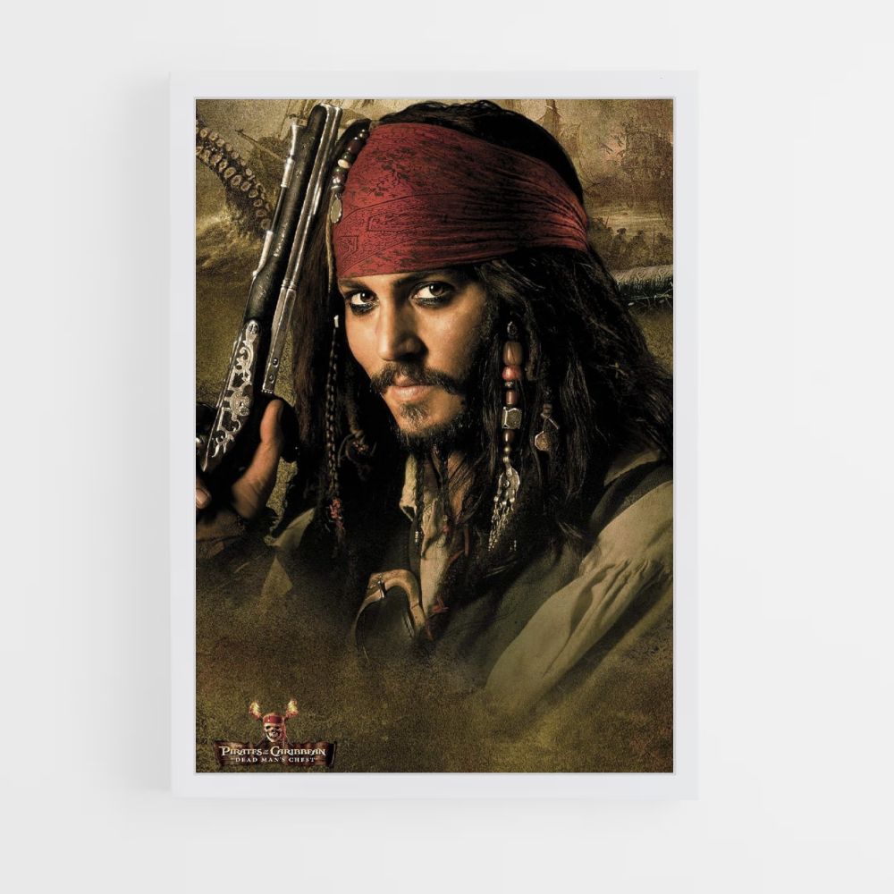 Poster Jack Sparrow Pistolet