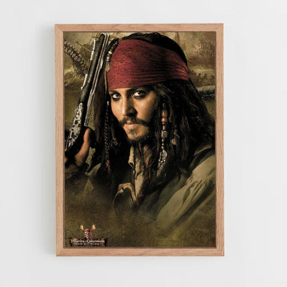 Poster Jack Sparrow Pistolet