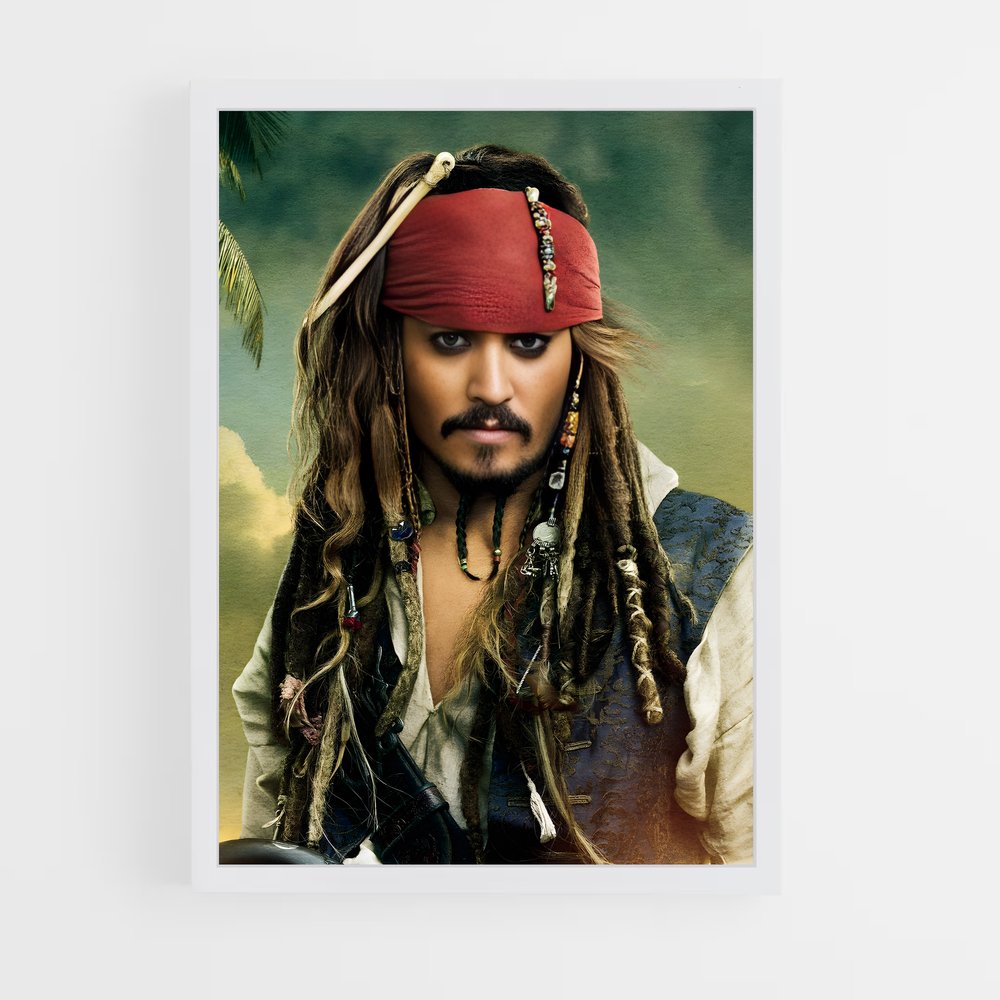 pirates-of-the-caribbean-9 cadre Blanc