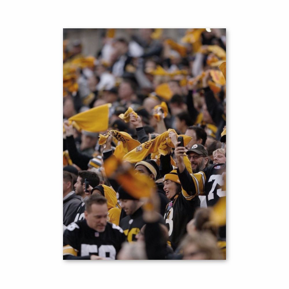 Poster Pittsburgh Steelers Supporters