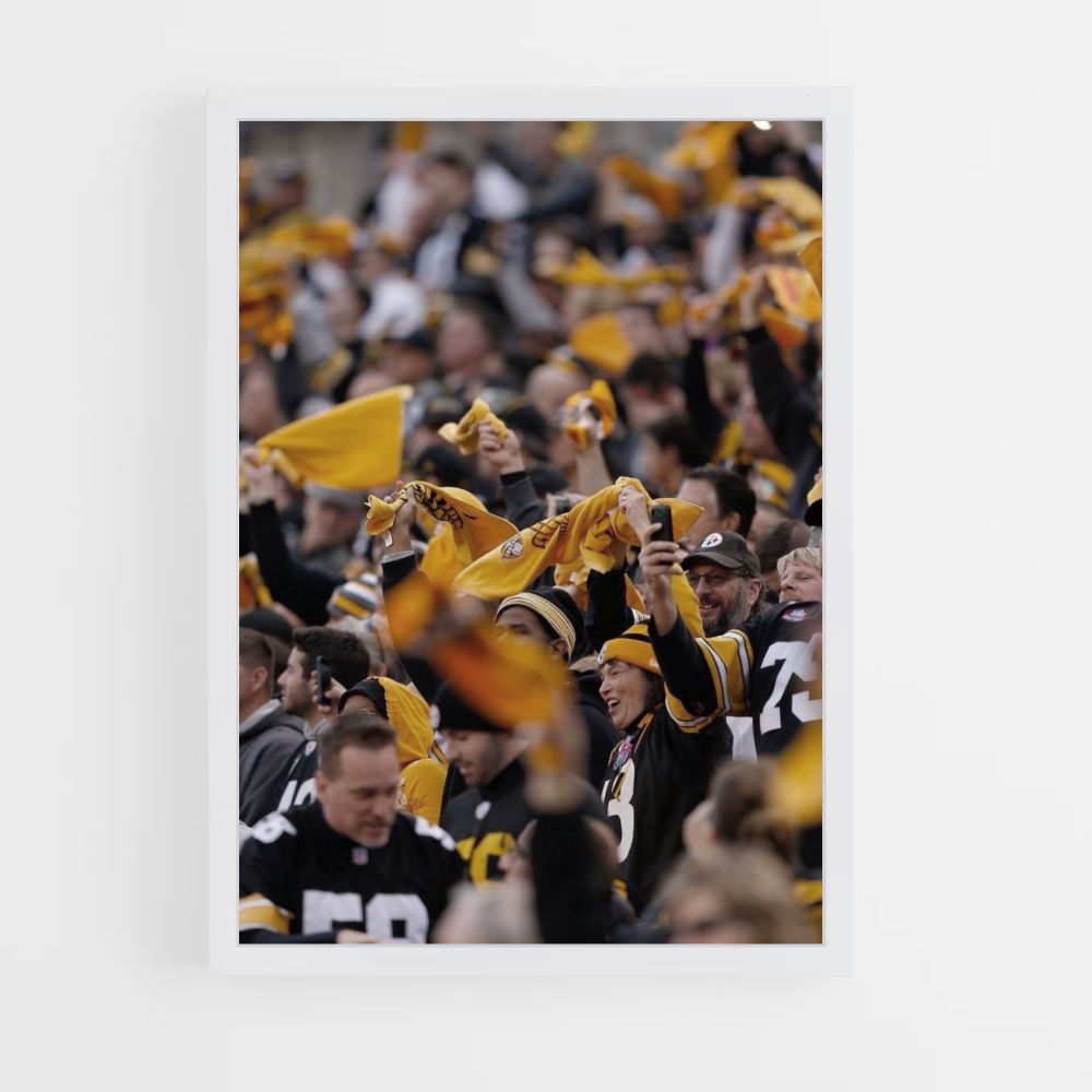 Poster Pittsburgh Steelers Supporters