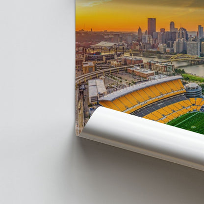 Poster Pittsburgh Steelers Stade