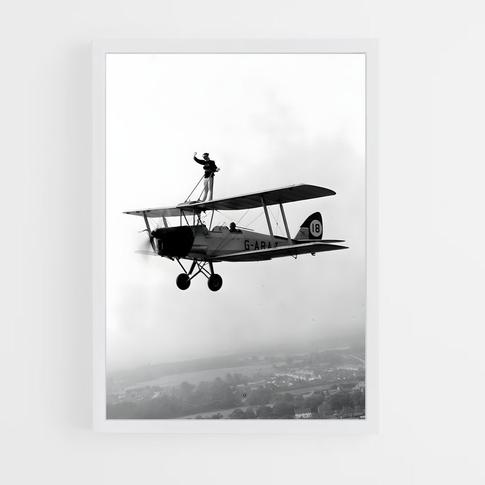 plane-7 cadre Blanc