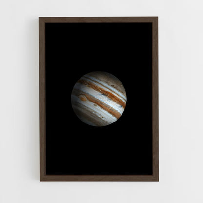 planet-1 cadre Bois foncé
