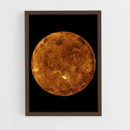 planet-6 cadre Bois foncé