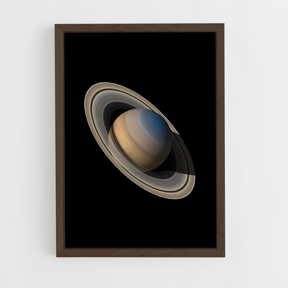 planet-7 cadre Bois foncé