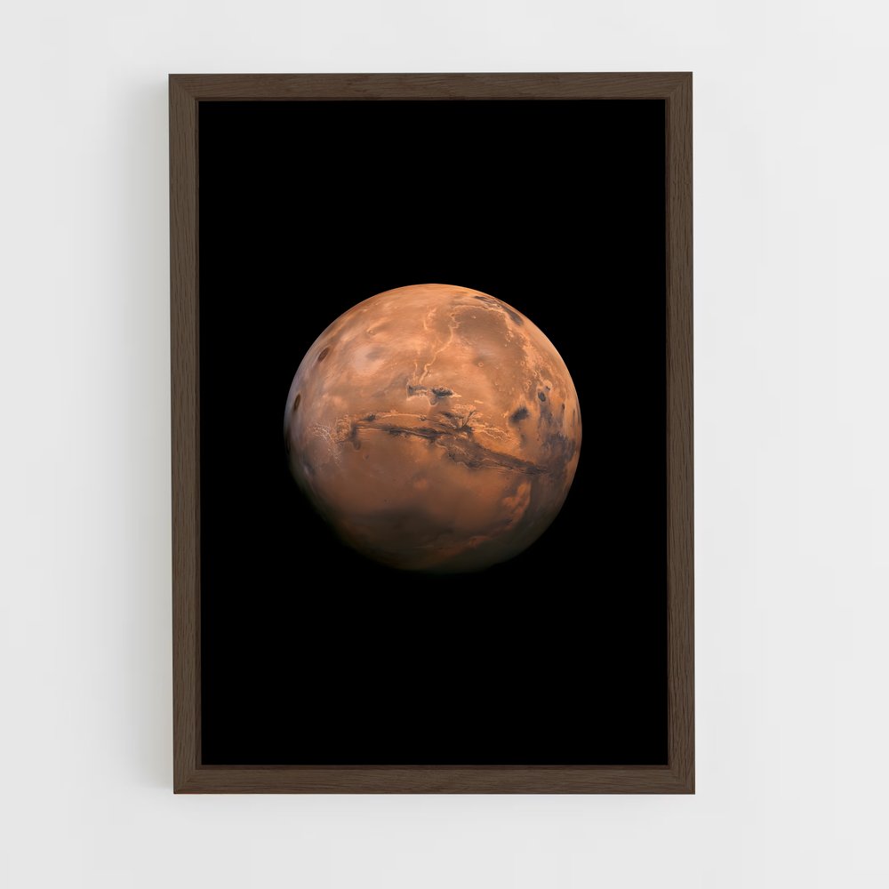 planet-9 cadre Bois foncé