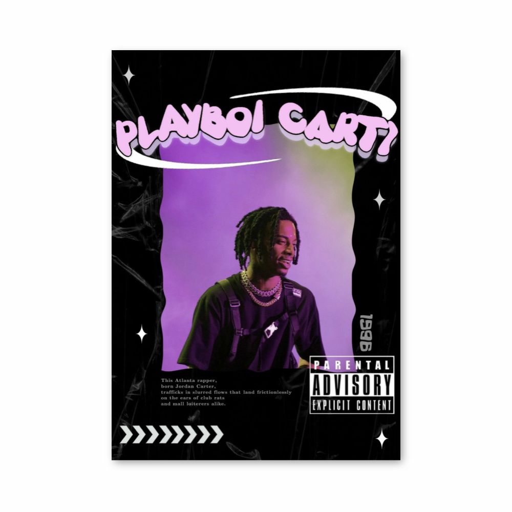 Poster Playboy Carti Violet