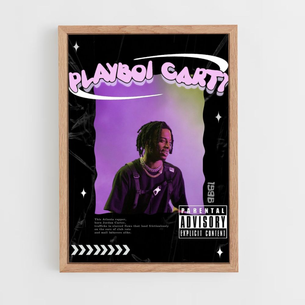 Poster Playboy Carti Violet