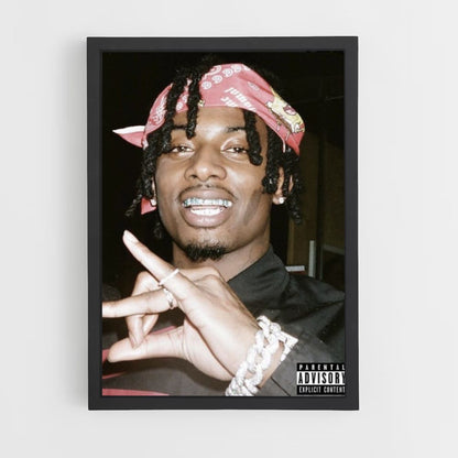 Poster Playboy Carti Bandana