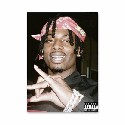 Poster Playboy Carti Bandana